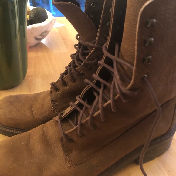 GUESS lace-up Booties 9.5 - Picture 4 of 7